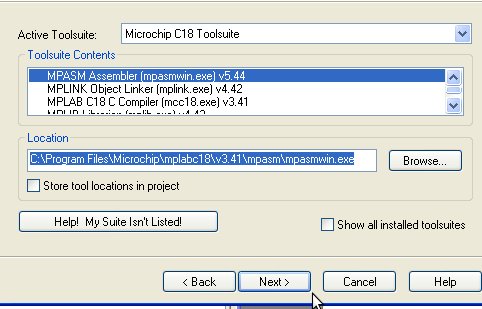 C18 compiler tool suite