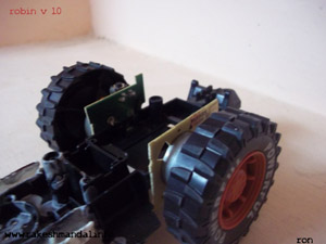 4 wheel differential Drive Robot design